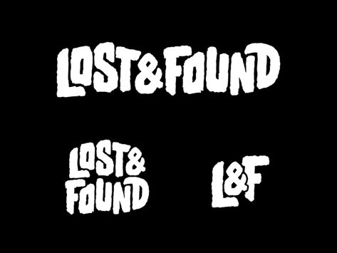 Text Art, Clothing Logo, Lost & Found, Tshirt Logo, The North Face Logo, Retail Logos, Lost, Creative Professional, Branding