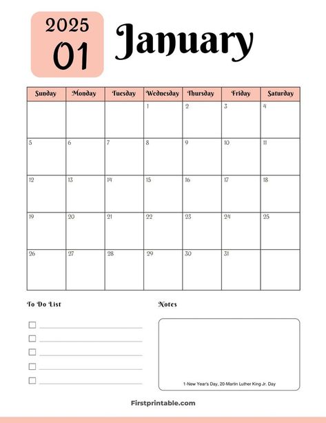 Free January 2025 calendar templates are available in printable and fillable PDF formats. Featuring blank and aesthetic designs with holidays. 2025 Monthly Calendar, January 2025 Calendar Printable Free, 2025 Printable Calendar Free, Calendar 2025 Aesthetic Cute, January 2025 Calendar, Future Journal, Ipad Templates, Feelings Preschool, January Month