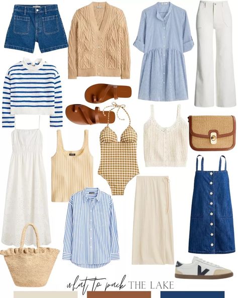 jillgg's Packing lists Collection on LTK 1 Day Trip Packing List, Trip Outfit Summer, Boat Outfit, Lake Outfit, Boat Days, Boat Style, Catching Fireflies, Spring Summer Capsule Wardrobe, Coastal Fashion