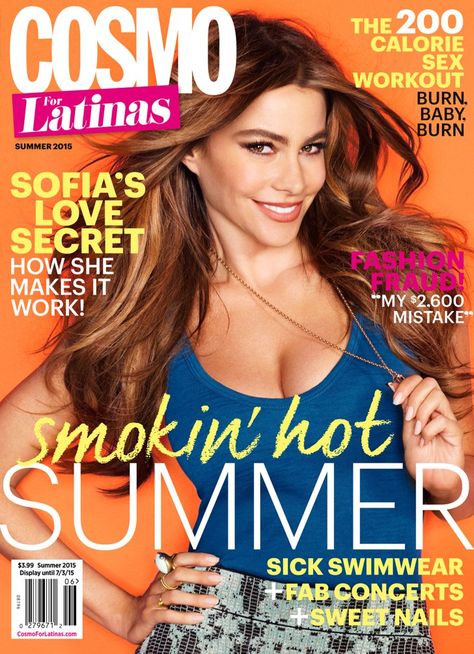 Pin for Later: Sofia Vergara on Sudden Fame: "It Was Never Really What I Was Looking For" Sofia Vegera, Sofia Vergara Style, Latina Magazine, Met Gala Dresses, Magic Mike, Joe Manganiello, Sofia Vergara, Walk Of Fame, Summer 2015