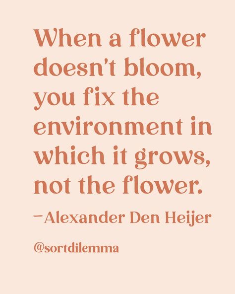 When A Flower Doesn't Bloom Quote, When A Flower Doesn't Bloom, Mindset Aesthetic, Environment Quotes, Bloom Quotes, Growing Quotes, Place Quotes, Insta Quotes, Inspiration Words