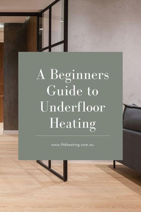 Underfloor heating works by distributing heat beneath the finished floor. Heat is monitored and controlled by intelligent thermostats to maintain a consistent temperature throughout the home or individual zones. Underfloor heating is a great solution for areas such as the kitchen or bathroom that require a higher level of humidity.There are two types of underfloor heating systems: electric and hydronic floor heating. Each system has its own advantages and disadvantages. Electric Floor Heating System, Heated Flooring Options, Bathroom Heating Ideas, Under Floor Heating, Heated Floors Bathroom, Installing Heated Floors, Heated Bathroom Floor, Bathroom Floors Diy, Sunroom Flooring