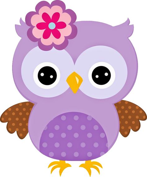 Owl Printables, Owl Png, Owl Clip Art, Owl Birthday, Purple Owl, Owl Party, Owl Theme, Owl Baby Shower, Owl Cartoon