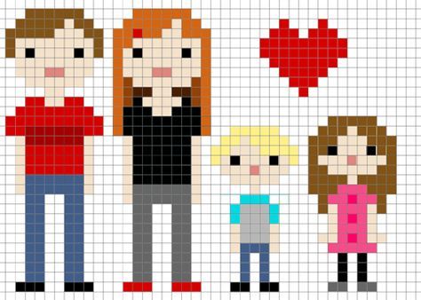 Surprise #1 – Cross Stitch Family | FlavorPink Family Cross Stitch Patterns Free, Cross Stitch People Family Portraits, Cross Stitch People, People Cross Stitch, Cross Stitch Ideas, Family Cross Stitch, Crochet Family, Stitch Family, Portrait Cross Stitch