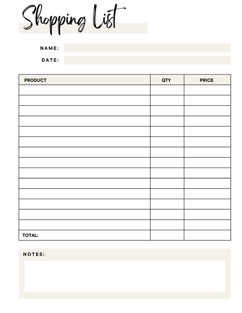 Shop Smarter with Our Shopping List Template! 🛒✨ Stay organized and never forget a grocery item again with this printable and user-friendly shopping list template. Plan your shopping trips efficiently and save time as you breeze through the aisles. 🌟🍎 #ShoppingListTemplate #PrintablePlanner #GroceryShopping #OrganizationTools #MealPlanning #ShopSmart #EtsyShop #InstantDownload #StayOrganized #TimeSavingTips" 📝🍽️💪 Grocery List Budget Template, Personal Planner Template, Cute Shopping List Template, Shopping List Template Printables, Goodnotes Shopping List Template, Shopping List Template Aesthetic, Free Printable Shopping List Templates, To Buy List Template, Shopping List Aesthetic