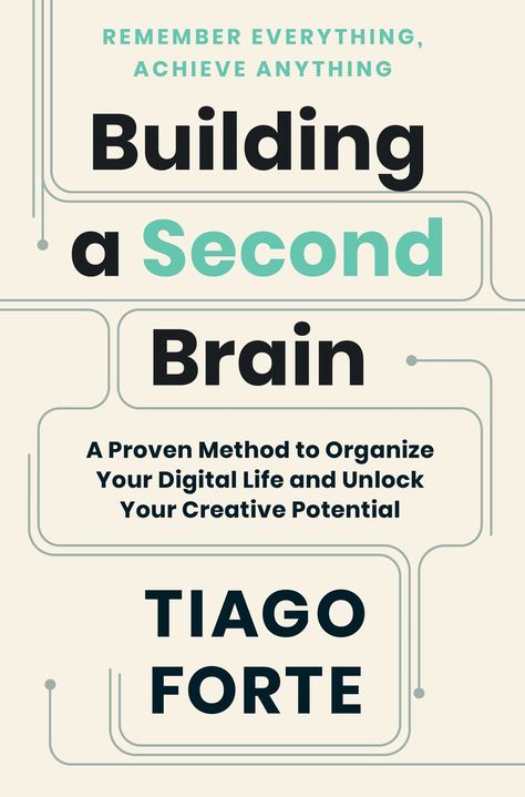 Building A Second Brain Book, Building A Second Brain, Second Brain Notion, Book Infographic, Brain Book, Mindfulness Books, Second Brain, Reading Psychology, Knowledge Management