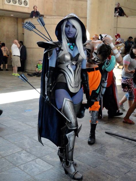 Epic Drow Ranger DotA 2 cosplay Drow Cosplay, Dota 2 Video, Drow Ranger, Dota 2 Cosplay, Ranger Cosplay, Most Played, Video Games Consoles, Dc Comic, Dota 2