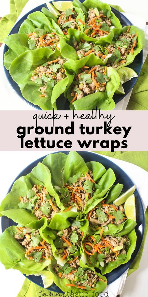 Ground Turkey Lettuce Boats, Ground Turkey Lettuce Cups, Teriyaki Lettuce Wraps Ground Turkey, Ground Turkey Boats, Ground Turkey Wraps Lettuce Cups, Ground Turkey Recipes No Carb, Turkey Burger Lettuce Wraps, No Carb Ground Turkey Recipes, Ground Turkey Recipes Low Calorie