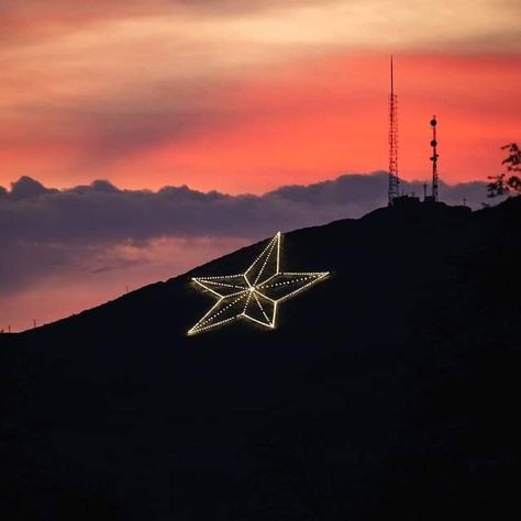 El Paso Star On Mountain, El Paso Star Tattoo, El Paso Tattoo Ideas, El Paso Texas Aesthetic, El Paso Texas Tattoo, El Paso Tattoo, El Paso Texas Photography, Texas Tattoos, Camping In Texas