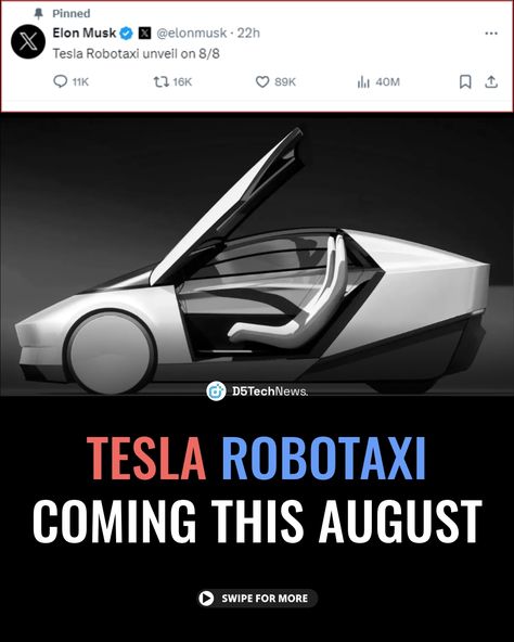 The robotaxi unveiling offers clues about the future of Tesla's Full Self-Driving technology. Stay tuned for insights. #robotaxi #tesla #selfdriving #technews #ai Cyberpunk City, Self Driving, Tech News, Clue, Tesla, Stay Tuned, Cyberpunk, The Future, Technology