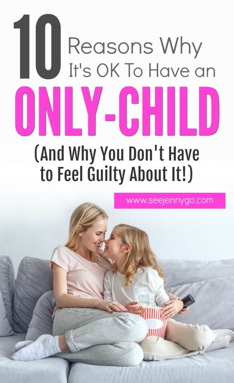 Do you only have one child and struggle with not having more? Maybe you cant or maybe you don't want to. Either way, having an only child can have many benefits of its own. Find out why it's perfectly OK to have just one child #onlychild #singlechild #parenting #parentingtips #parentguilt Raising An Only Child, Co-parenting, Strong Willed Child, Parent Child Relationship, Baby Sleep Problems, Parents Baby, Parenting Books, Foster Parenting, Only Child