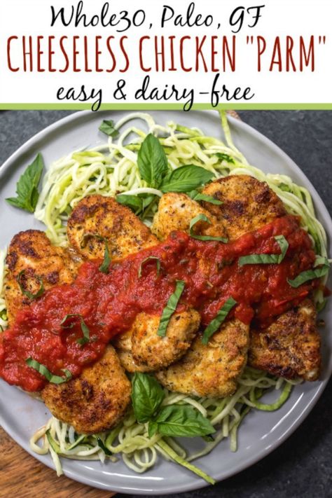 Whole 30 Chicken Recipes, Paleo Kitchen, Whole30 Chicken, Primal Kitchen, Chicken Parm, Instant Pot Recipes Chicken, Gluten Free Chicken, Chicken Parmesan, Easy Weeknight Meals