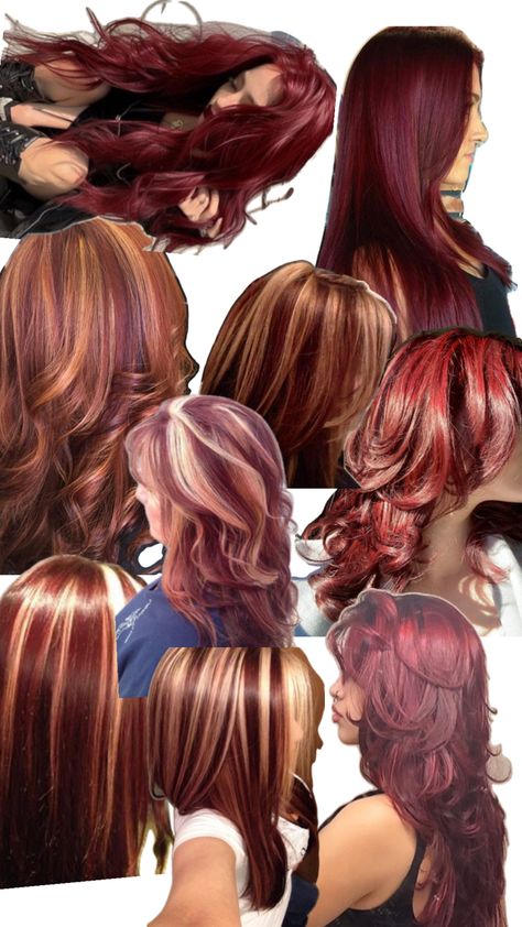 Skunk Hair, Dyed Tips, Red Hair Inspo, Hair Inspiration Long, Hair Color Streaks, Glamorous Look, Hair And Makeup Tips, Hair Streaks, Dyed Hair Inspiration