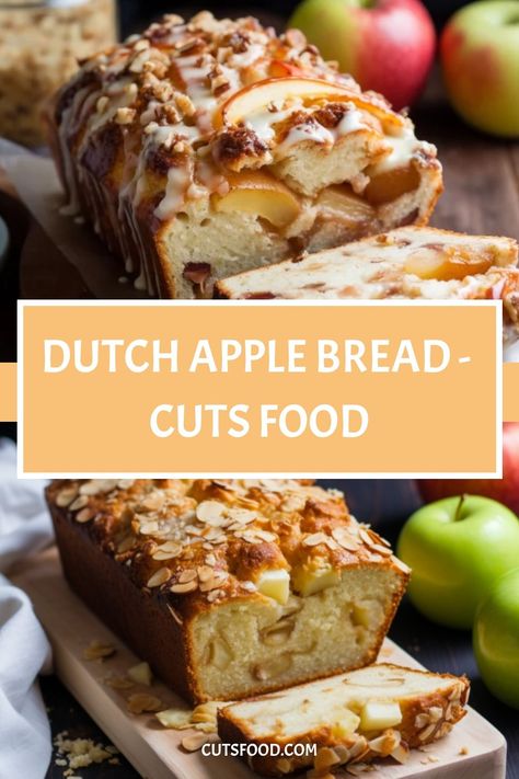 Baking Enthusiasts, prepare to delight your senses with our Dutch Apple Bread recipe. Picture a loaf infused with the sweet essence of apples, a touch of Dutch Apple Bread Recipe, Dutch Apple Bread, Apple Bread Recipe, Dutch Apple, Apple Bread, Salad Recipes For Dinner, Gourmet Cooking, Streusel Topping, Healthy Salad