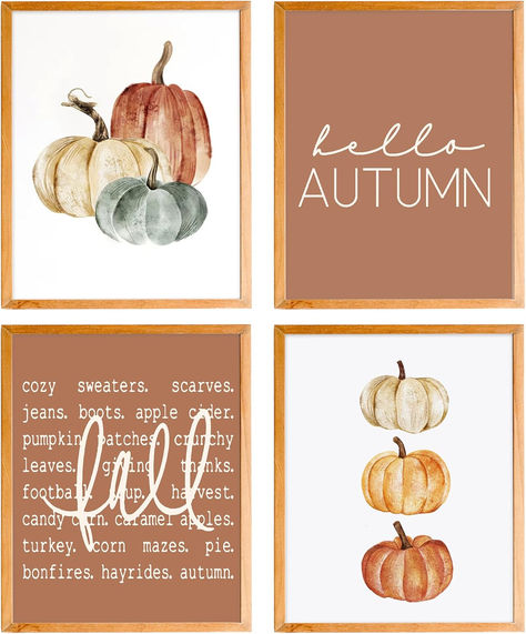 fall decor, wall art, fall aesthetic, cute autumn decorations Fall Posters Aesthetic, Thanksgiving Posters, Art Prints Aesthetic, Thanksgiving Poster, Fall Wall Decor, Pumpkin Leaves, Harvest Thanksgiving, Posters Wall Art, Hello Pumpkin