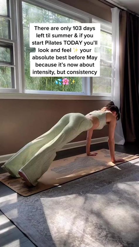 You still have time till the summer season starts🍑 join my 21 Day pilates program for beginners here 👉 https://www.blisseshappiness.com/NgR1107 #pilatesresults #pilateschallenge #pilatesabs #pilatesbody #flatbellyworkout | Karina Blackwood | Karina Blackwood · Original audio Pilates Results, Pilates Program, Full Body Pilates Workout, Pilates Challenge, Pilates Moves, Pilates At Home, Pilates Exercise, Pilates Body, Pilates For Beginners