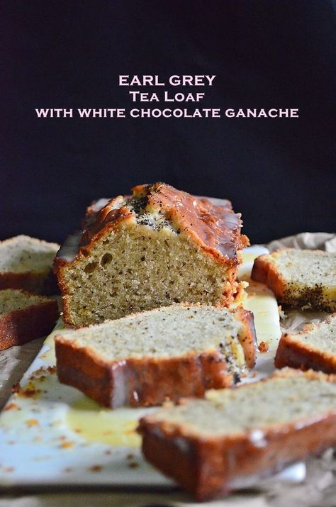 Earl Grey Loaf, Easter Table Ideas, Peach Tea Recipe, Tea Recipes Diy, Tea Loaf, Time Apart, Chocolate Ganache Recipe, Ganache Recipe, White Chocolate Ganache