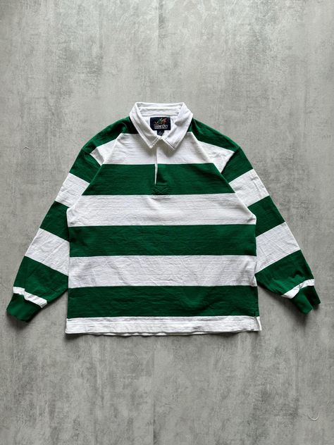 Rugby Polo Men, Vintage Long Sleeve Polo Sweater, Men Rugby Shirt, Vintage Rugby Jersey, Vintage Rugby Shirt, Rugby Polo, Long Sleeve Outfits, Polo Long Sleeve, Long Sleeve Polo