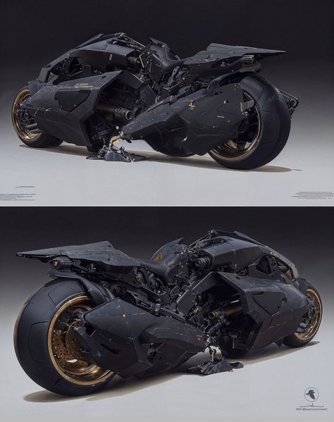 Cyberpunk Motorcycle Concept Art, Sci Fi Bike, Motorcycle Concept Art, Cyberpunk Bike, Concept Motorcycles Design, Cyberpunk Motorcycle, Cyberpunk Cars, Cyberpunk Car, Modern Motorcycle