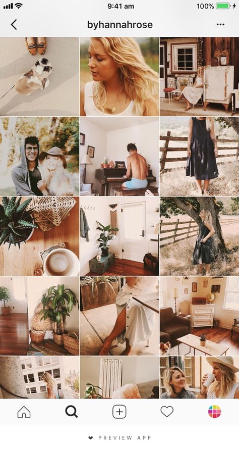 21 Instagram Theme Ideas using Preview App (+ Editing Tips) Instagram Theme Ideas, Instagram Feed Theme Layout, Bohemian Instagram, Instagram Feed Goals, Ig Feed Ideas, Cohesive Instagram Feed, Feed Goals, Instagram Feed Layout, Vintage Instagram