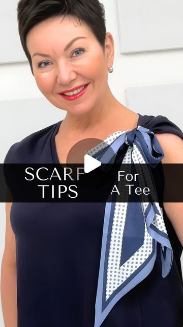 Shepherd's Fashions on Instagram: "Three Quick Scarf Ties To Change the Look Of A Cap Sleeve Tee… 

1. Create a Shoulder Bow with one Sleeve, under cuff the second sleeve (it will stay put under your bra strap.

2. Give your tee a little side tuck…It looks extra chic with a scarf belt tied off centre. Run the scarf through your jean’s belt loops, tie the opposing scarf edge over and tie. 

3. Go classic with a neck tie bow. Tie your scarf with one side extra long… Run the long side at the back of the neck and run it through the original tie. 

Would you like to see more scarf styling?? Let us know, comment below ⬇️

#Scarf #ScarfStyle #ScarfTie #Bow #HowToMakeABow #BowTie #Tee #CapSleeve #CapSleeveTee #TShirt #ScarfHack #StyleHack #StyleHacks #FashionHack #Belt #ScarfBelt #Dot #DotPrint #W Scarf Buckle Ideas, How To Wear A Scarf Around Your Neck, Scarf Tricks, Neck Scarf Outfit, Scarf Styling, Bow Scarf, Tied T Shirt, Cap Sleeve Tee, How To Wear A Scarf