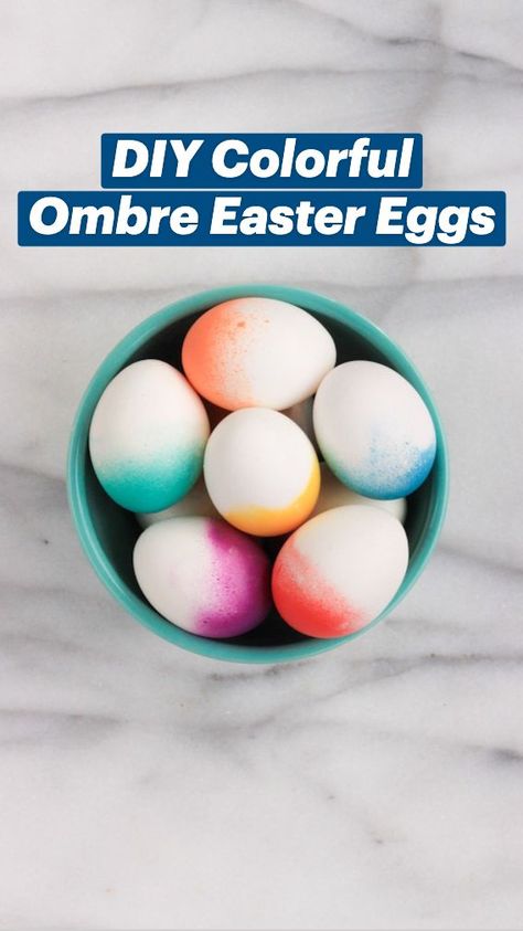 DIY Colorful Ombre Easter Eggs | Easter crafts, Egg carton crafts, Easter eggs Crafts Egg Carton, Good Friday Crafts, Easter Brunch Buffet, Easter Side Dishes Recipes, Easter Brunch Tablescape, Funny Easter Eggs, Easter Brunch Menu, Creative Easter Eggs, Easter Side Dishes