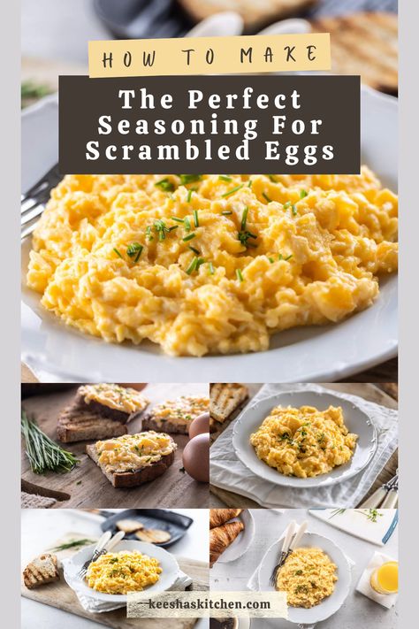 Elevate your morning with our Perfect Scrambled Eggs Seasoning Guide. Discover a world of flavors to boost your scrambled eggs, from classic herbs and spices to exciting twists. Say goodbye to bland breakfasts and hello to a burst of deliciousness in every bite! Seasoning Guide, Perfect Scrambled Eggs, Best Scrambled Eggs, Scrambled Eggs Recipe, Eggs Recipe, Health Dinner, Homemade Seasonings, Homemade Breakfast, Health Dinner Recipes