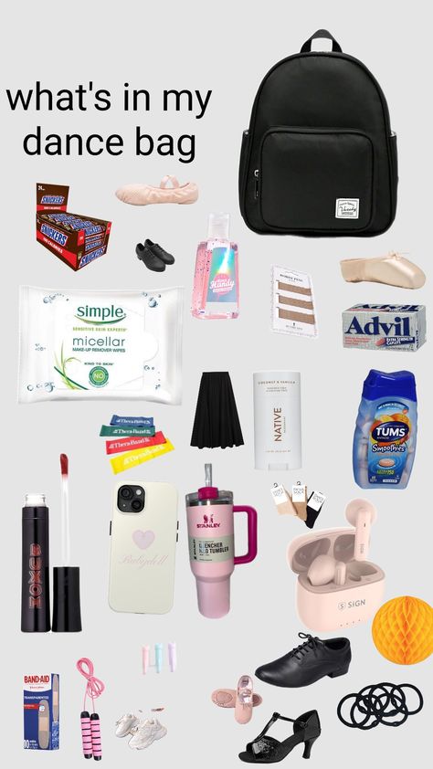 #dance #stanley Dance Bag Essentials, Dance Bag, Bag Essentials, Essential Bag, Makeup Remover, Sensitive Skin, Baby Dolls, Quick Saves, Make Up Remover