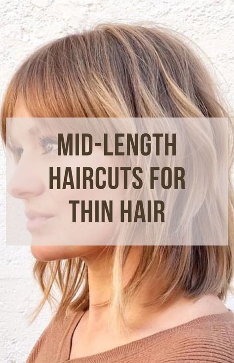 Haircuts For Straight Fine Thinning Hair, Choppy Lob Fine Hair, Haircuts For Fine Hair Medium Length, Long Bob Hairstyles Fine Hair, Ladies Medium Length Hairstyles, Shoulder Length Bob Fine Hair, Lob Haircut With Bangs Fine Hair, Medium Length Thinning Hair Styles, Fine Hair Medium Length Haircut