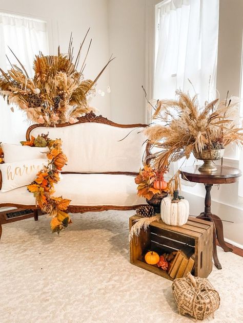 Styling for fall mini photoshoots Indoor Fall Photoshoot Ideas, Fall Indoor Photoshoot Setup, Fall Photoshoot Setup Ideas Indoor, Fall Couch Photoshoot, Fall Photoshoot Indoor, Fall Indoor Photoshoot, Fall Set Up For Photography Indoor, Indoor Fall Photoshoot, Fall Photo Set Up Ideas