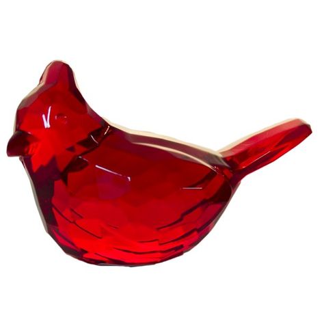 Crystal Expressions Acrylic 2.5 Inch Red Cardinal Figurine - Walmart.com Mantle Shelf, Christmas Cardinals, Buy Crystals, Red Cardinal, 90th Birthday, Collectible Cards, Decor Display, Shelf Sitter, Sympathy Gifts