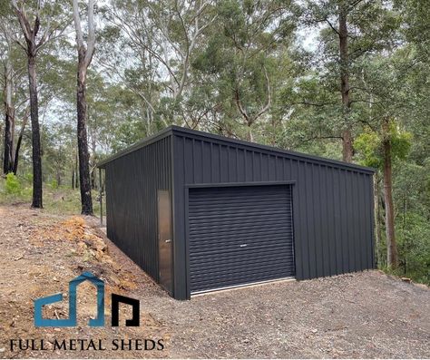 Caravan Shelter, Shed Conversion Ideas, Pole Barn Construction, Pole Barn Designs, Metal Building House Plans, Metal Building Designs, Workshop Shed, Tuff Shed, Steel Sheds