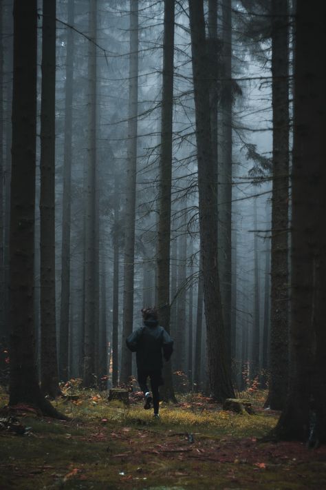 Creepy Photography, Person Running, Dark Naturalism, Half Elf, Foggy Day, Dream Symbols, Dream Interpretation, The Fog, Lucid Dreaming