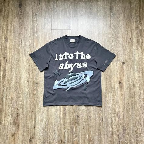 Into the abyss Tee ❤️‍🔥 Broken Planet Market, Planet Clothing, Broken Planet, Into The Abyss, Shirt Stays, The Abyss, The Unknown, Intricate Design, Stay Cozy