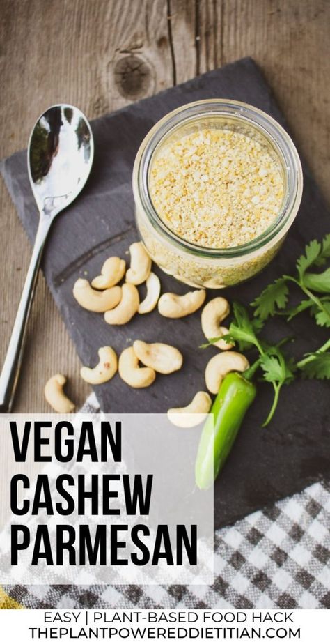 Cashew Parmesan, Nutritional Yeast Recipes, Vegan Parmesan Cheese, Butter Recipes, Vegan Parmesan, Vegetarian Meal, Vegan Eats, Best Vegan Recipes, Vegan Dinner