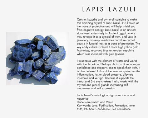 Satan's Garden Satanic Website: The Sumerian Healing Stone - Lapis Lazuli Symbol Of Truth, Jewellery Makeup, Crystal Properties, Ancient Stone, Metaphysical Healing, Crystals Healing Properties, Spiritual Crystals, Gemstone Meanings, Crystal Healing Stones