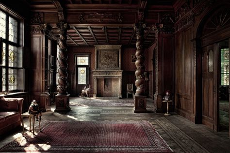 town house interior | From an amazing old manor house in the… | Flickr Old Victorian Homes Interior, Manor Aesthetic, Old Mansions Interior, Manor House Interior, Gothic Manor, Manor Interior, Old Victorian Homes, Old Manor, Mansion Designs