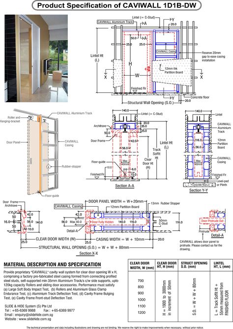 Pocket Door Detail Drawing, Pocket Door Detail, Sliding Door Detail, Pocket Doors Bathroom, Pocket Door Installation, Details Drawing, Wooden Sliding Doors, Gypsum Wall, Shop Drawing