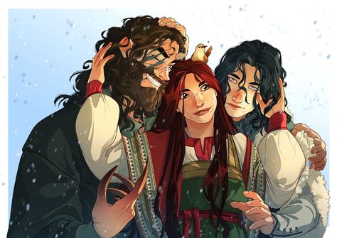 Alessandra Baccaglini on Instagram: “The Bear, the Witch and the Winter King. It's cold, dark and foggy: it's time to read again the Winternight trilogy written by Katherine…” The Winternight Trilogy, The Winter King, Katherine Arden, Winternight Trilogy, Winter King, W.i.t.c.h Fanart, Book Fanart, Witch Books, Nerd Girl