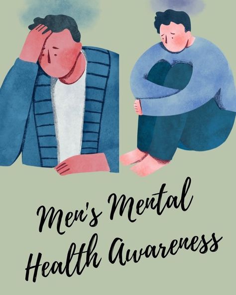 Happy men’s mental health month 💙 Mens Mental Awareness Month, Mens Mental, Mental Health Awareness Day, Mental Health Month, Mental Health Awareness Month, Health Awareness, Mental Health Awareness, Health Issues, Health And Wellbeing