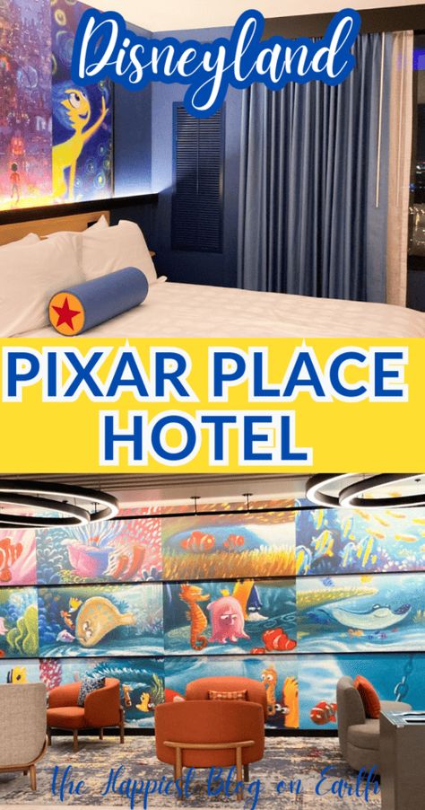 Pixar Place Hotel, Disneyland Hotels, 2024 Tips, Disneyland 2024, Disneyland Travel, Disneyland Resort Hotel, Disney Adult, Usa Trip, Themed Rooms