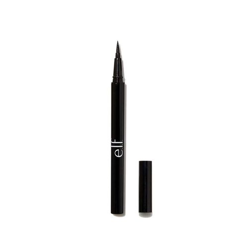 Elf Eyeliner, Waterproof Liquid Eyeliner, Best Eyeliner, Black Pigment, Make Up Looks, Eyeliner Tutorial, Felt Tip, Eyeliner Pen, Waterproof Eyeliner