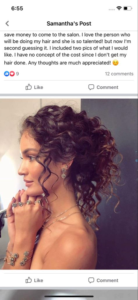 Proffesional Hair Styles For Curly Hair, Hairstyles For Wedding Curly Hair, Curly Hair With Fascinator, Wedding Updo For Naturally Curly Hair, 90s Curly Hair Updo, Super Curly Updo, Loose Updo For Curly Hair, Medium Curly Hair Wedding Styles, Curly Updo Bridal Hair