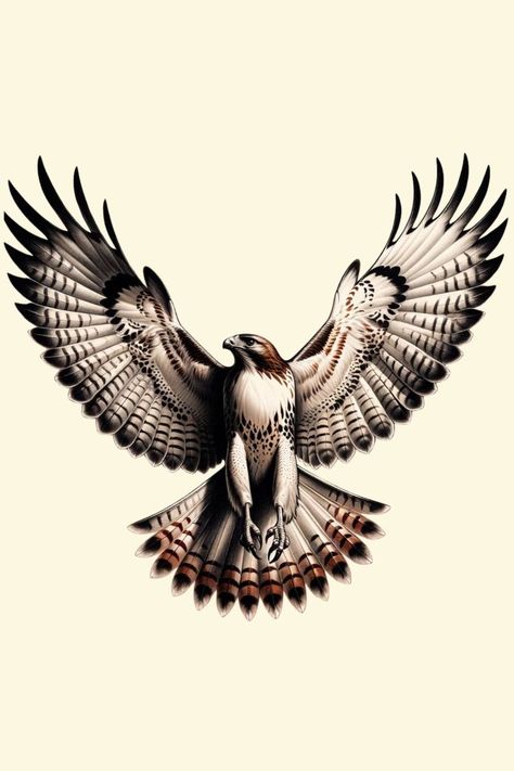 Redtailed Hawk Tattoo, White Tailed Hawk Tattoo, Hawk Memorial Tattoo, Falcon Chest Tattoo, Feminine Hawk Tattoo, Hawk Wing Tattoo, Red Hawk Tattoo, Redtail Hawk Tattoo, Goshawk Tattoo