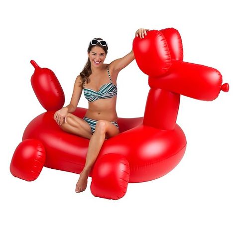 We've already shared a bunch of one-piece swimsuits moms are buying on Amazon right now. Now I'm here to share with you 17 awesome pool floats you need to bring to the pool this summer with this  Giant Balloon Animal Pool Float Funny Pool Floats, Animal Pool Floats, Dog Pool Floats, Pool Floats For Adults, Giant Balloon, Inflatable Furniture, Pool Floaties, 4th Of July Parade, Inflatable Float