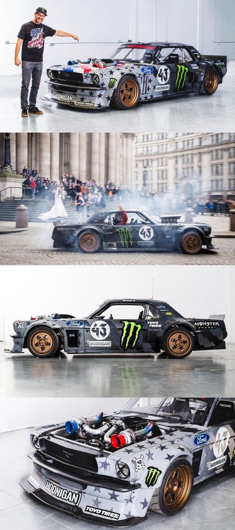 Ken Block Mustang, Ken Blocks, Car For Teens, Ken Block, Track Car, Sweet Cars, Mustang Cars, Awesome Cars, Us Cars