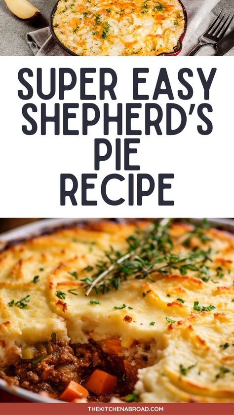 Explore the world of vegetarian comfort food with our vegetarian shepherd's pie recipe. Packed with plant-based protein and hearty vegetables, it's a delicious and satisfying alternative to the traditional version. Easy Shepherds Pie, Shepherd's Pie Recipe, Shepherds Pie Recipe, Potato Toppings, Cook Recipes, Cottage Pie, Shepherd's Pie, Tender Beef, Mashed Potato