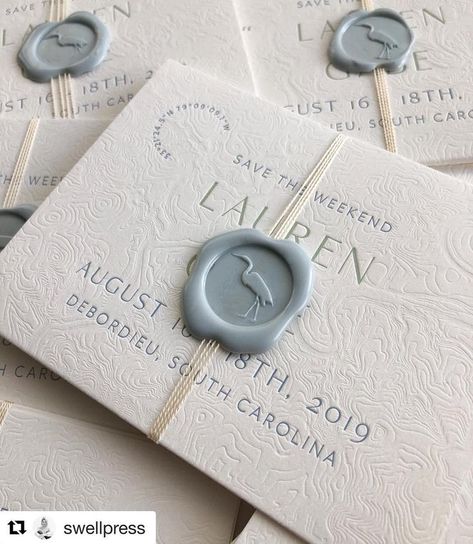 Fabulous Together on Instagram: “E G R E T ~ beautiful coloured seal with a crisp image... what’s not to love!! #Repost @swellpress with @get_repost ・・・ hands down some of…” Swell Press, Mountain Wedding Invitations, Bespoke Wedding Invitations, Packaging Ideas Business, Personalized Napkins, Luxury Wedding Venues, Invitation Inspiration, Star Wedding, Save The Dates