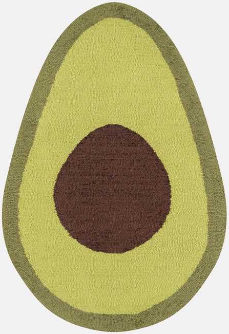 Avocado Kitchen, Pineapple Kitchen, Slippery Floor, Indoor Mat, Food Stains, Paint Stripes, Rugs Size, Unique Rugs, Kitchen Mat