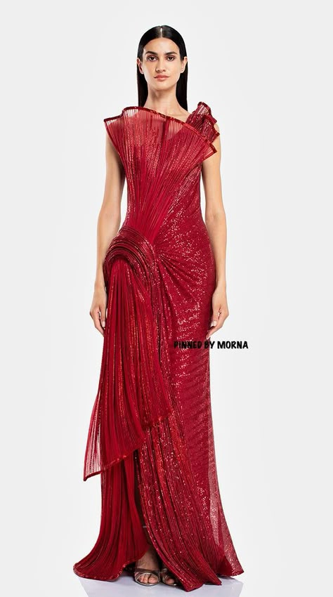 Gorav Gupta Collection, Gaurav Gupta Gowns, The Atelier Couture, Teal Gown, Luxury Gowns, Long Blouse Designs, Gaurav Gupta, Famous Dress, Reception Dresses